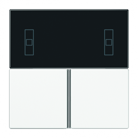 Jung LS 4093 TSA WW key set, complete, for compact room controller module Art.-Nr.: 4093 KRM TS D