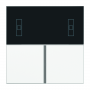 Jung LS 4093 TSA WW key set, complete, for compact room controller module Art.-Nr.: 4093 KRM TS D