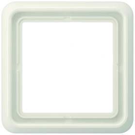 Jung CD 581 W frame, 1x, for horizontal and vertical combination