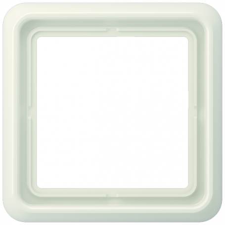 Jung CD 581 W frame, 1x, for horizontal and vertical combination