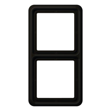 Jung CD 582 BR frame, 2x, for horizontal and vertical combination