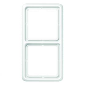 Jung CD 582 WW Rahmen, 2fach, für waagerechte und senkrechte Kombination