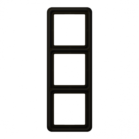 Jung CD 583 BR frame, 3 times, for horizontal and vertical combination