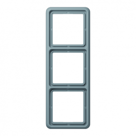 Jung CD 583 GR frame, 3 times, for horizontal and vertical combination