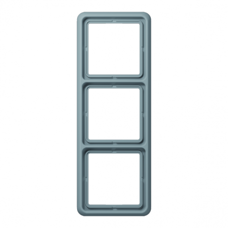 Jung CD 583 GR frame, 3 times, for horizontal and vertical combination