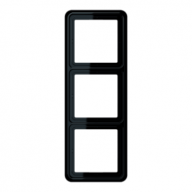 Jung CD 583 SW frame, 3 times, for horizontal and vertical combination