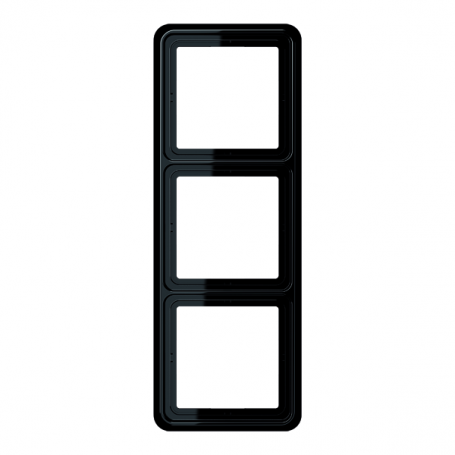 Jung CD 583 SW frame, 3 times, for horizontal and vertical combination