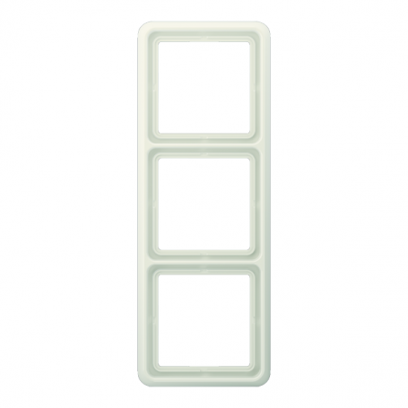 Jung CD 583 W Rahmen, 3fach, für waagerechte und senkrechte Kombination