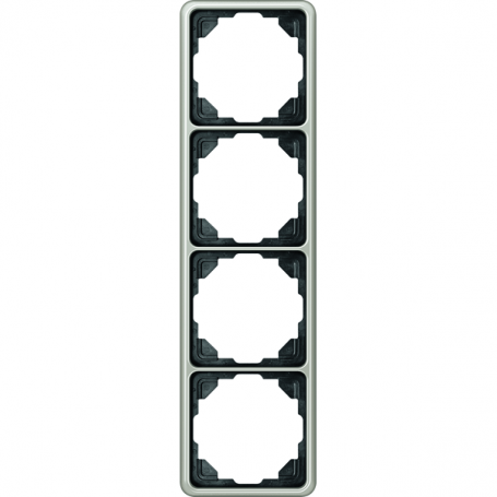 Jung CD 584 PT frame, 4 times, for horizontal and vertical combination