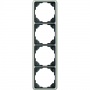 Jung CD 584 PT frame, 4 times, for horizontal and vertical combination