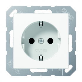 Jung A 1520 BF WW SCHUKO-Steckdose, 16 A 250 V , bruchsicher