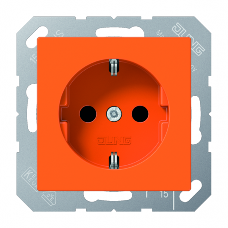 Jung A 1520 BF O SCHUKO socket, 16 A 250 V