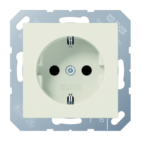 Jung ABA 1520 KI SCHUKO socket, 16 A 250 V , anti-bacterial