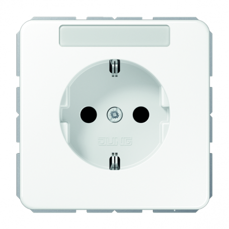 Jung CD 1520 NA WW SCHUKO socket, 16 A 250 V, font