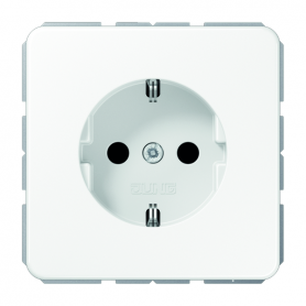 Jung CD 1520 BF WW SCHUKO socket, 16 A 250 V, breakproof