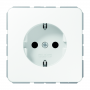 Jung CD 1520 NBF WW SCHUKO socket, 16 A 250 V, break-proof, without claws