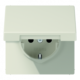 Jung LS 1520 KL SCHUKO socket, 16 A 250 V , hinged lid