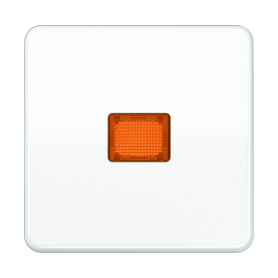 Jung CD 590 KO WW Wippe, light exit window, for Wipp control switch, touch control switch and illuminatable button