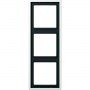 Jung ES 2983 WW frame, 3 times, for horizontal and vertical combination