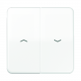 Jung CD 595 P WW rocker, symbols, for blinds, blinds and buttons BA 2x