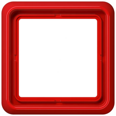 Jung CD 581 WU RT frame, 1x, break-proof, for horizontal and vertical combination