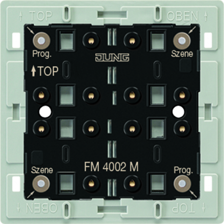 Jung FM 4002 M eNet Funk-Wandsender-Modul, 2-kanalig
