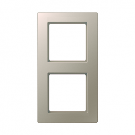 Jung AC 582 CH frame, 2x, for horizontal and vertical combination