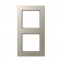 Jung AC 582 CH frame, 2x, for horizontal and vertical combination