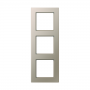 Jung AC 583 CH frame, 3 times, for horizontal and vertical combination