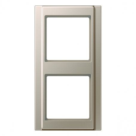 Jung A 582 CH frame, 2x, for horizontal and vertical combination