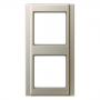 Jung A 582 CH frame, 2x, for horizontal and vertical combination