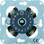 Jung 11015 reloj de control, 16 AX, 250 V, 2 pines, disco de escala, máximo 15 minutos