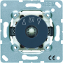 Jung 1234.20 interruptor giratorio, 10 AX, 250 V , interruptor ciego/taster, 2-pin (2 unidades), disco de escala