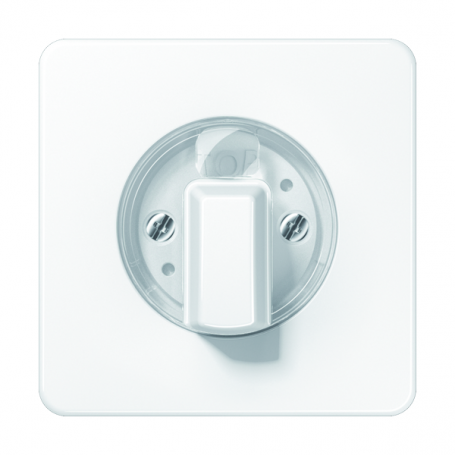 Jung CD 1541 WW Cover, for rotary switches, switching clocks, rotary switches