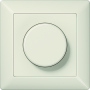 Jung AS 1540 Abdeckung, volle Platte, für Drehdimmer, Nebenstelle, Potentiometer 1 - 10 V-, Ledotron-Steuergerät, DALI-Potentiom