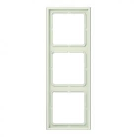 Jung LS 983 W frame, 3 times, for horizontal and vertical combination