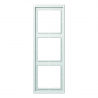 Jung LS 983 WW frame, 3 times, for horizontal and vertical combination