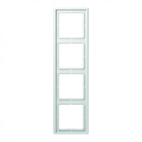 Jung LS 984 WW frame, 4 times, for horizontal and vertical combination