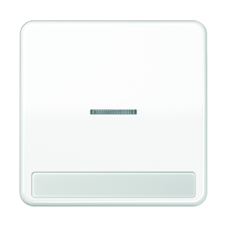 Jung CD 590 NAKO5 WW Wippe, Linse, Schriftfeld, für Kontrollschalter, beleuchtbare Taster 