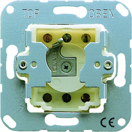 Jung 104.28 interruptor de llave, 10 AX, 250 V, interruptor ciego 2-pole