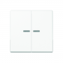 Jung A 595 KO5 WW rocker, lenses, light guide, for series-switches, series-switches, double-switches and pushbuttons BA
