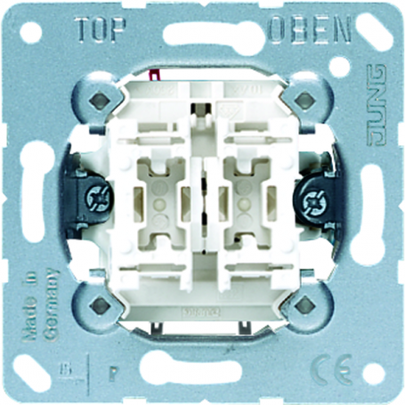 Jung 505 U Wippschalter, 10 AX, 250 V , Serie
