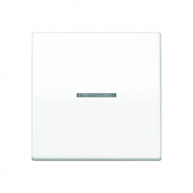 Jung AS 591 KO5 WW rocker, lens, light guide, central plate, for Wipp control switch, touch control switch, illuminable button