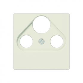 Jung A 561 PLSAT cover, screw fastening, for SAT-TV socket