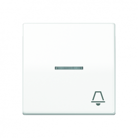 Jung AS 591 KO5K WW rocker, symbol ring, lens, light guide, central plate, for illuminatable probes