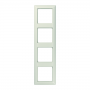 Jung AS 584 frame, 4x, for horizontal and vertical combination