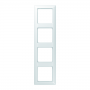 Jung AS 584 WW frame, 4x, for horizontal and vertical combination