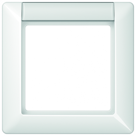 Jung AS 581 NA WW Frame, 1x, font, for horizontal and vertical combination