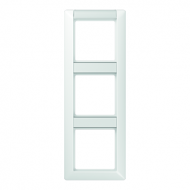 Jung AS 583 NA WW Framework, 3x, fonts 13/12,4 x 55,5 mm, for vertical combination