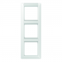 Jung AS 583 NA WW Framework, 3x, fonts 13/12,4 x 55,5 mm, for vertical combination